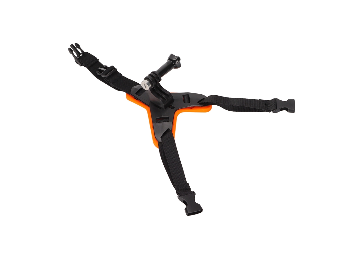 Soporte De Mentonera Para Casco Ligero, Ajustable Y Con Absorción De Impactos Para Cámaras De Motocicleta Hero 6, 7 Y 8.