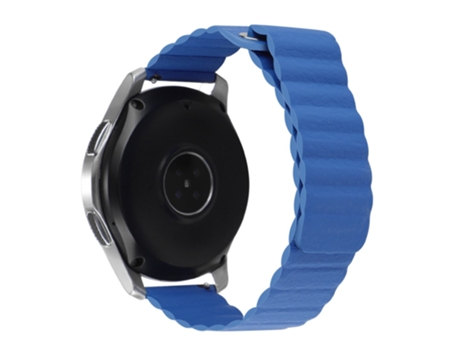 Correa de piel auténtica magnético 20mm para Huami Amazfit GTS 4/GTS 4 Mini/GTS 3 - azul cielo