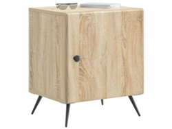 Maison Exclusive - Armario De Noche 2 Pcs Roble Sonoma 43 X 34,5 X 50 Cm