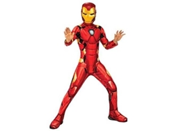 Disfraz de Niño RUBIES Hombre de Hierro (Talla: 7-8 años)