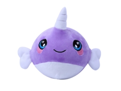 2026-juguete De Peluche Grande De Ballena Morada Slow Rising Para Aliviar El Estrés, Suave Y Esquichable