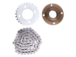Roda Livre Sem Dentes E Corrente 420 Para Veículos Off-road
