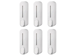 Dispensador de jabón líquido de pared Rosewell, 350 ml, champú líquido para manos, jabón líquido para baño, cocina y oficina