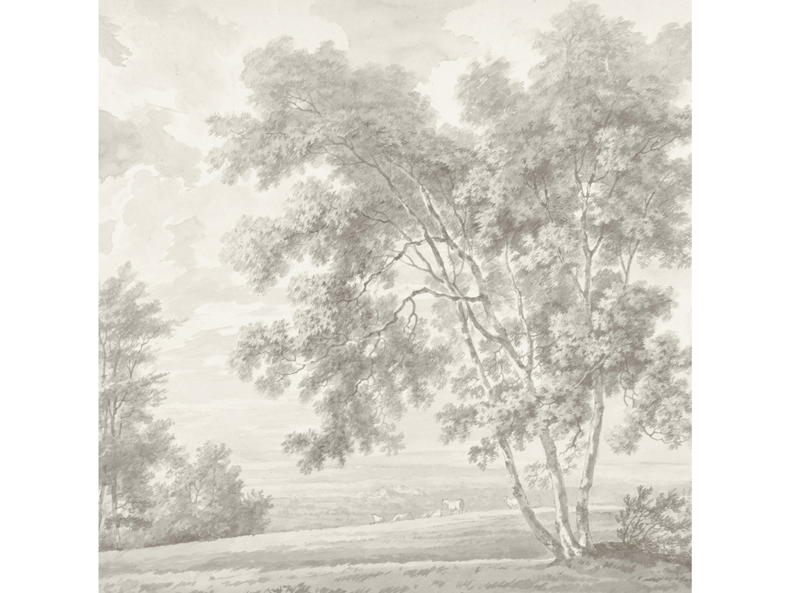 Fondos de pantalla para principiantes: paisaje en sepia y crema.