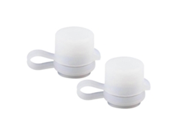 2 Garrafas De Água De Silicone Para Ciclismo (1 Unidade Cada).