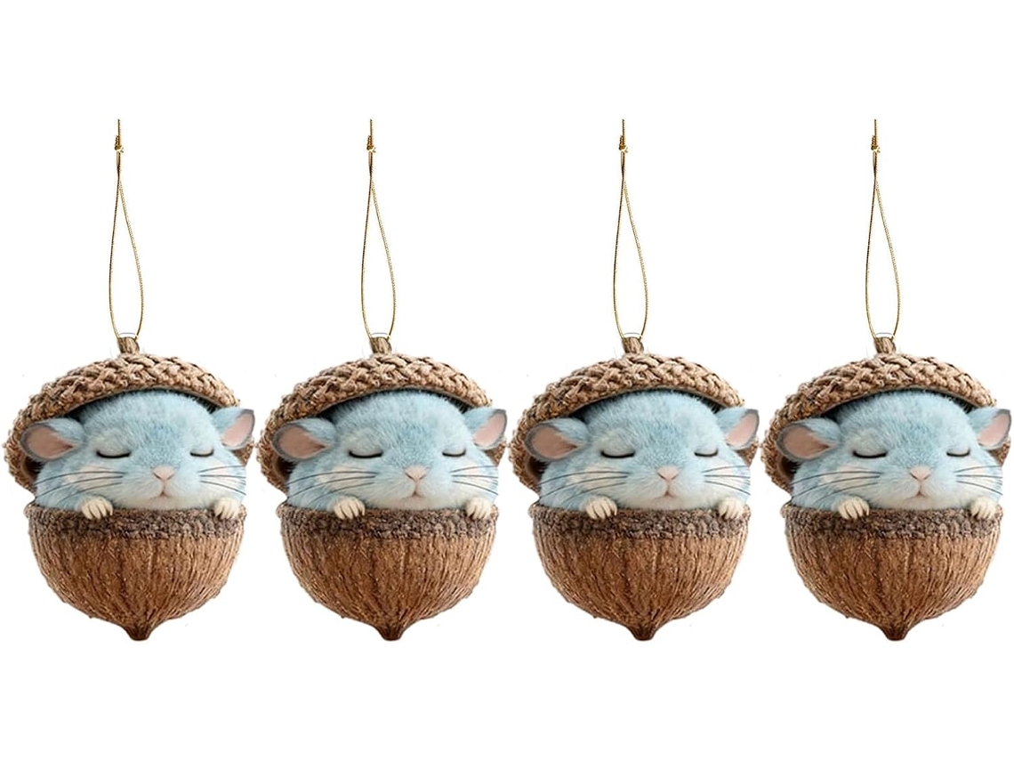Hermosos Colgantes De Animales De Acrílico Con Un Diseño Natural Para Fiestas, Días Festivos,