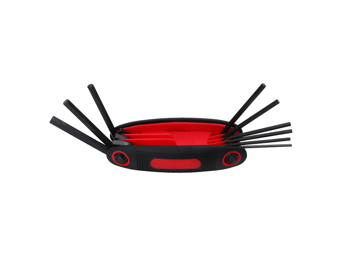 Llave Hexagonal Multiusos 9 En 1 Para Arco Y Flecha, Herramienta De Ajuste, Arquero, Accesorio De Caza, Roja