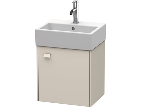 Módulo mural DURAVIT Brioso 43,4 x 33,9 cm 1 puerta con bisagra a la derecha para lavabo Vero Air 072445