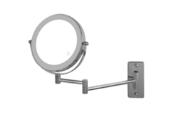 RELAVAEV Espelho De Banho Com Luz Led Recarregável, Dimmer E Ampliação