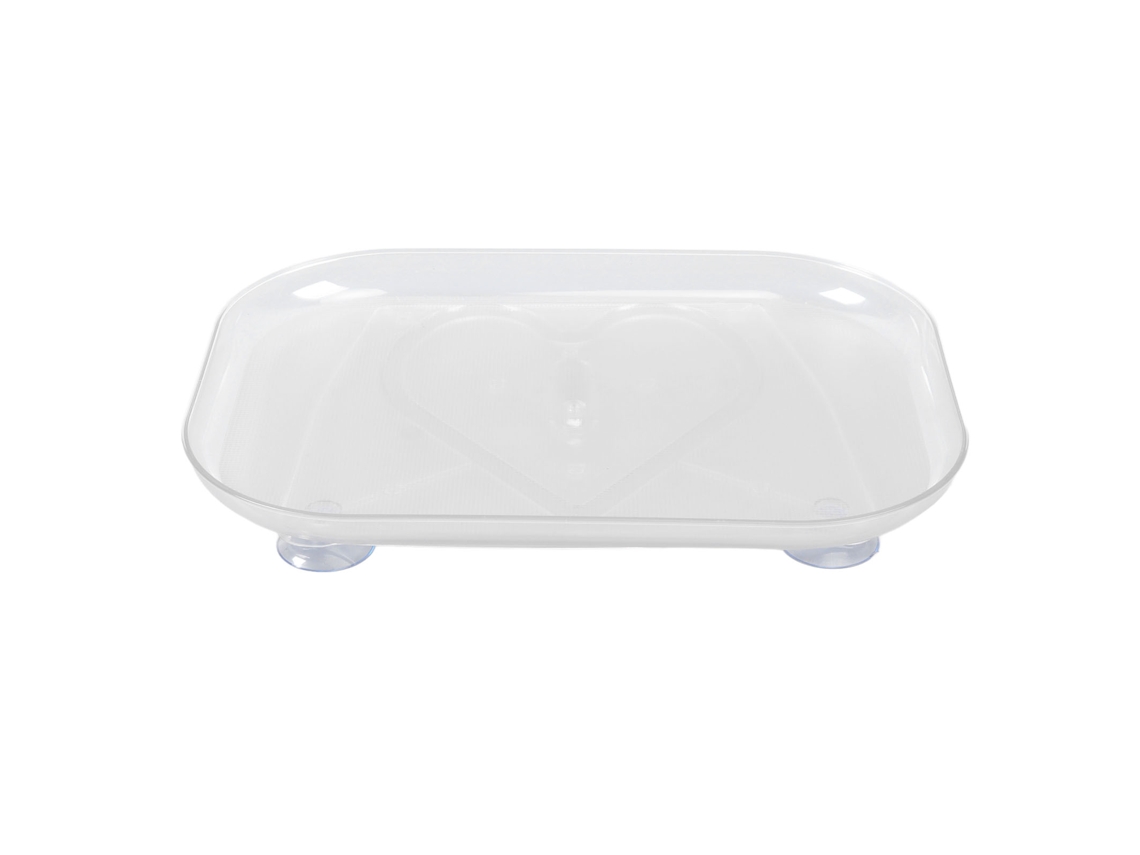 Organizador acrílico transparente giratorio de 360°, desmontable