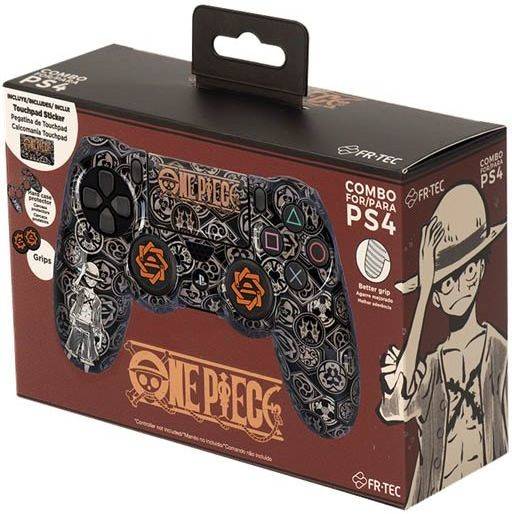 Funda para mando + Grips FR-TEC One Piece Luffy (PS4)