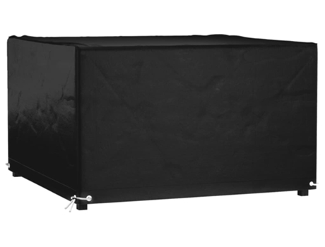 Funda Para Muebles De Jardín VIDAXL Negro Polietileno (125x125x75 cm)