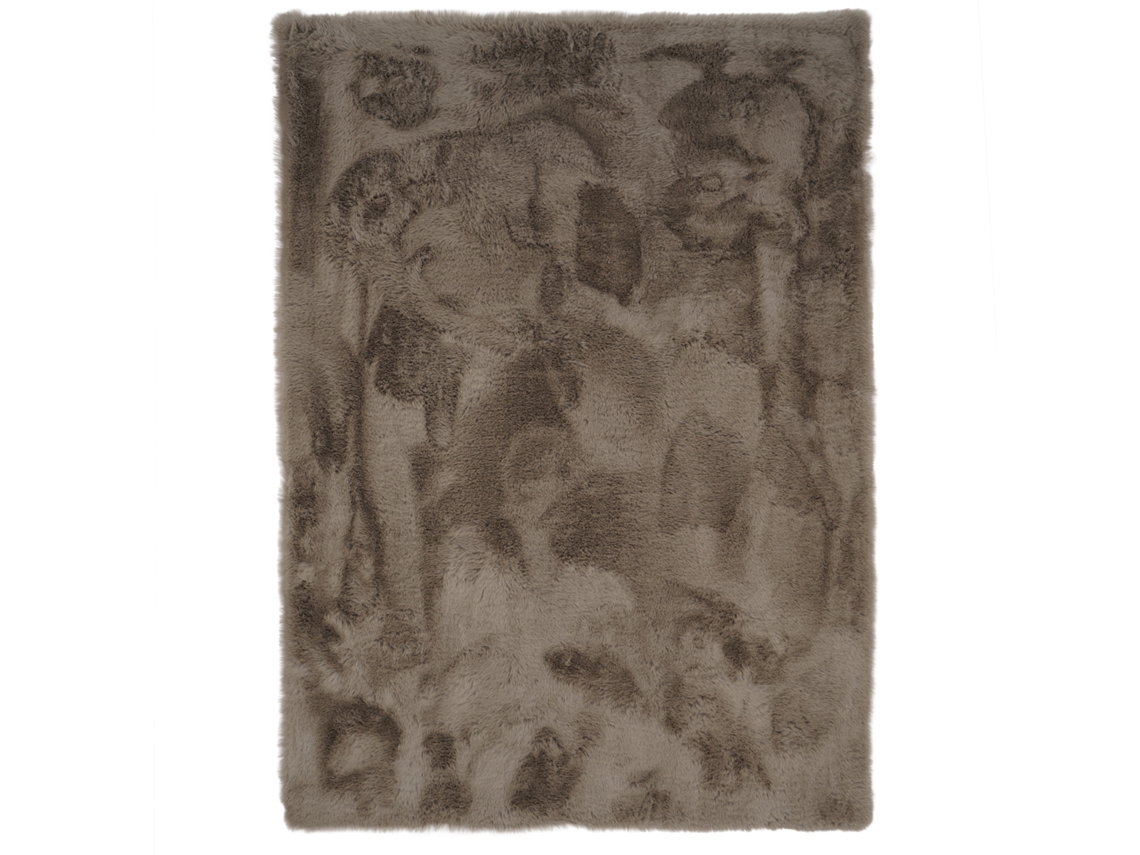 Consilio Concept Alfombra De Piel Sintética Heaven Super Soft 160x230 Cm Taupe