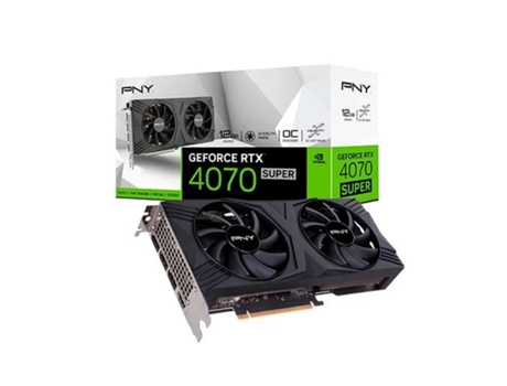 Tarjeta Gráfica PNY Rtx 4070 Super 12Gb Verto Dual Fan