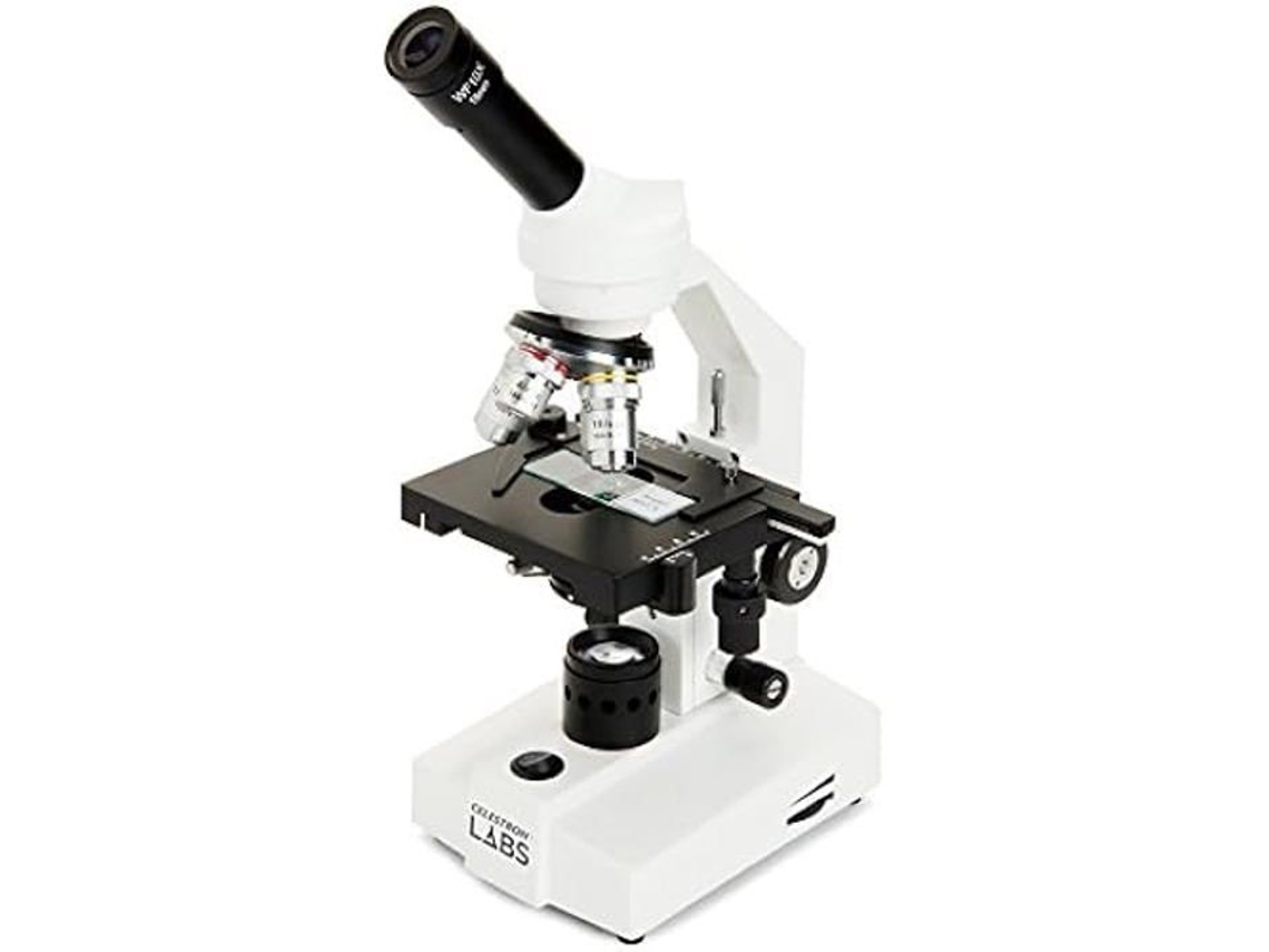 Microscopio compuesto Cl-Cm2000Cf aumento 40X-2000X oculares 10X y 20X CELESTRON