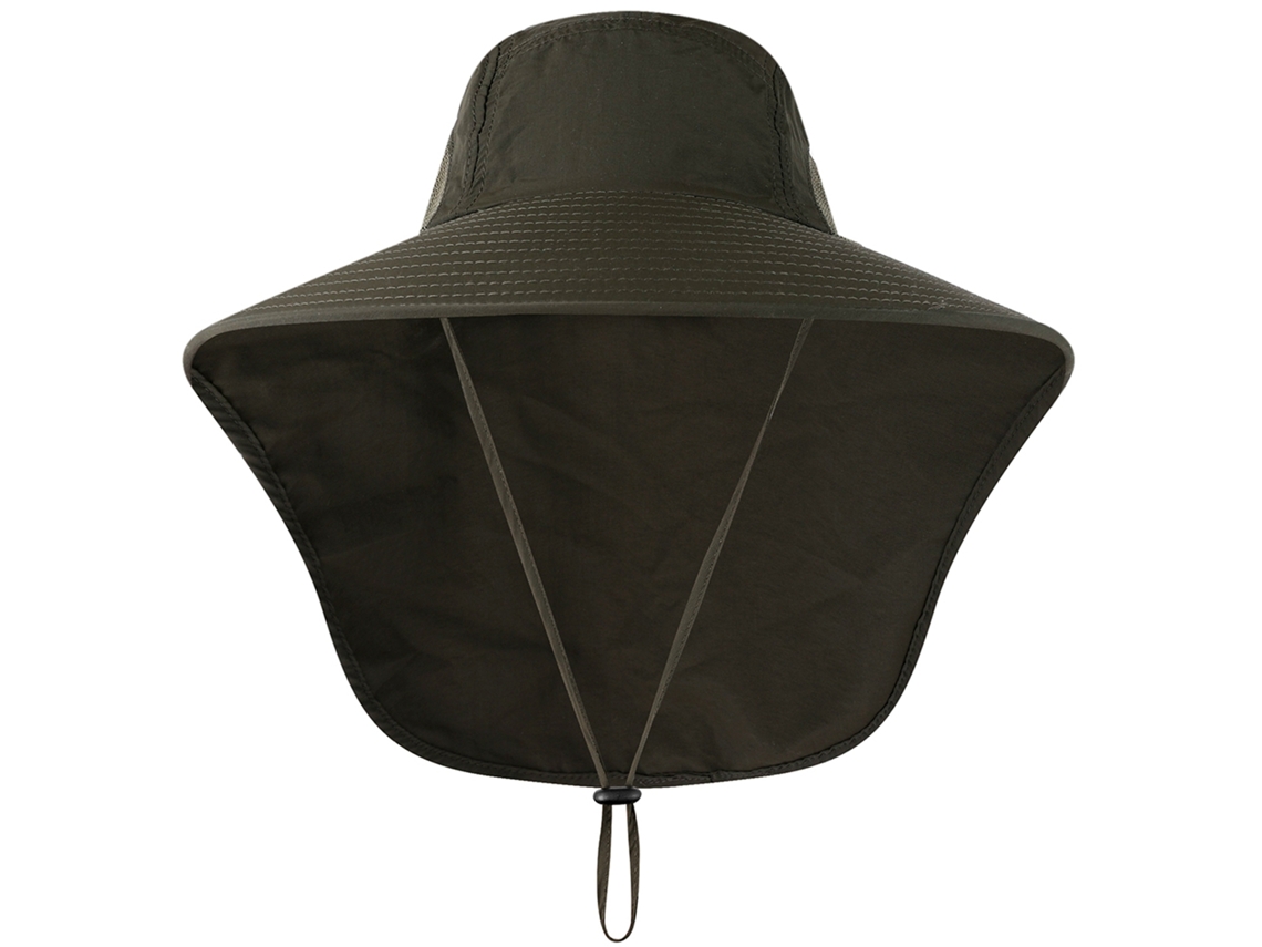 2026rebe-gorra De Pesca Con Aleta Cervical Sombrero De Sol De Borde Ancho Para Viajes Camping Senderismo Navegación