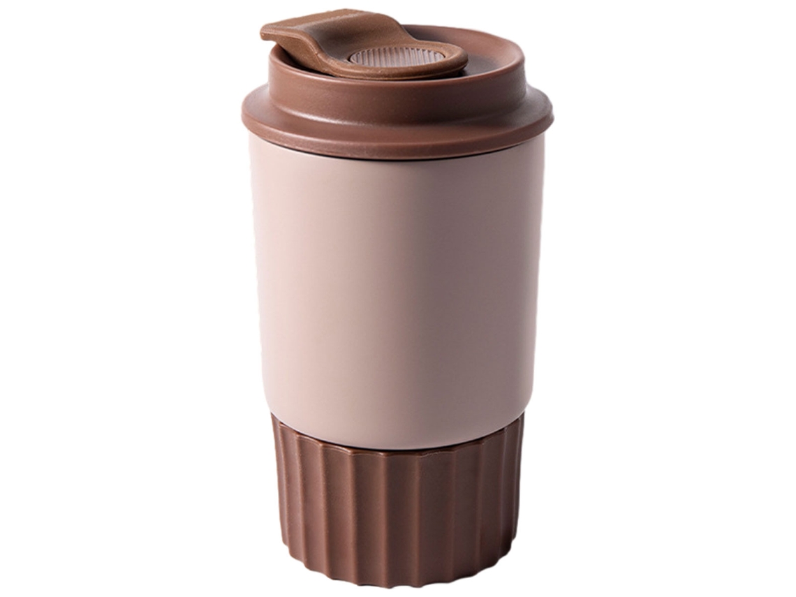 Taza de agua simple de acero inoxidable, taza octogonal térmica, portátil para coche NEVEANCE
