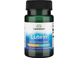 Swanson Luteína 20 Mg, 60 Cápsulas - Suplemento Para La Salud Ocular