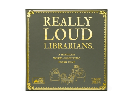 Juego de Mesa EXPLODING KITTENS Really Loud Librarians - Game by Exploding Kittens Edad Mínima Recomendada: 8 años)