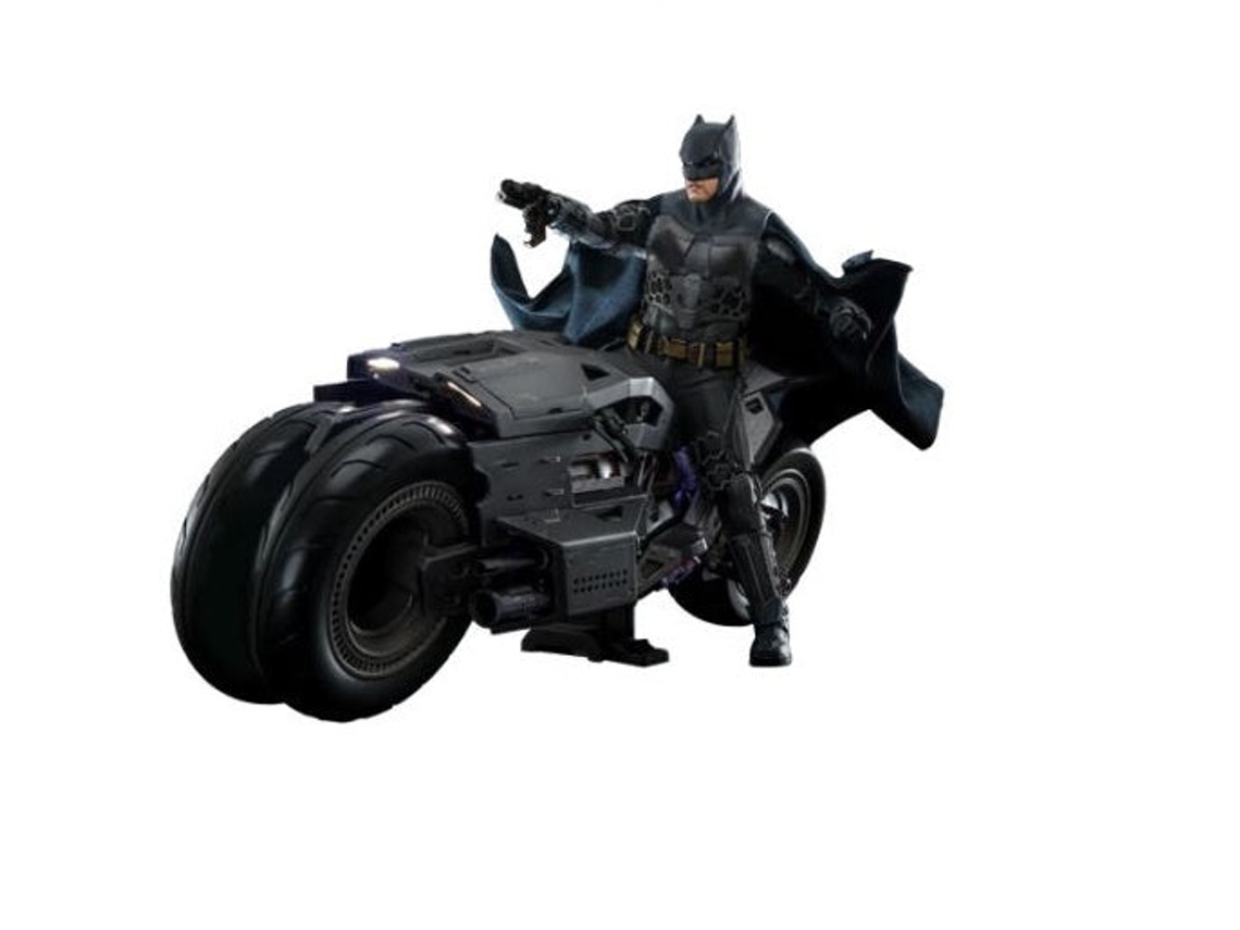 Figura Hot Toys MMS705 - DC Comics - The Flash - Batman Batcycle