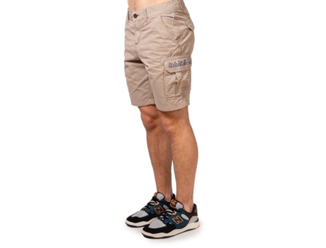 Bermuda de Hombre NAPAPIJRI Algodón Beige (numeric38)