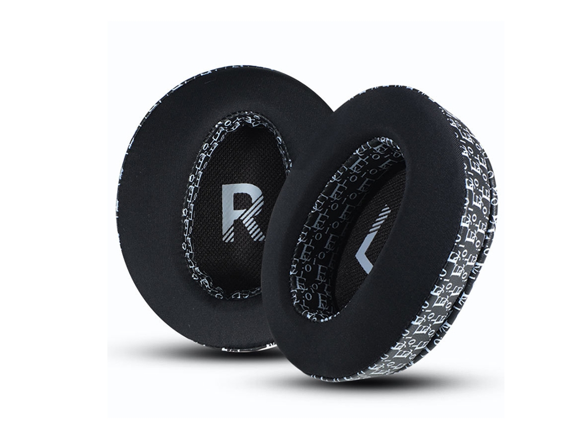 Almohadillas De Seda De Hielo Refrescantes Para Auriculares Sony Negro Blanco
