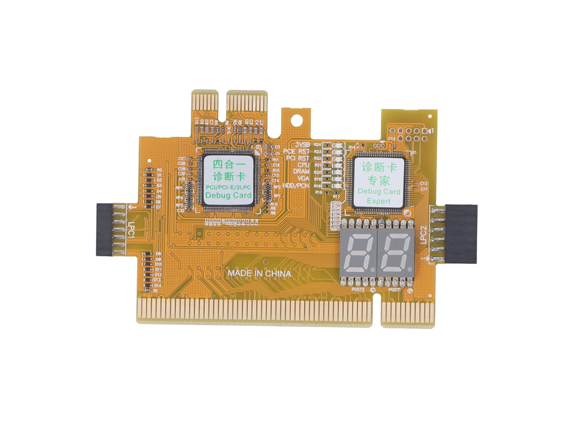 Tarjeta De Diagnóstico Pcie Para Placa Base De Escritorio Con Indicador Led Multifuncional Jw01