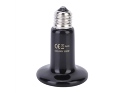 Lámpara De Calefacción Cerámica E27 Para Reptiles Y Mascotas Luz Infrarroja 220v-240v