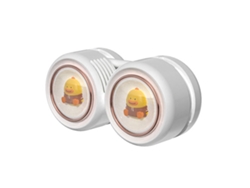 Ventilador De Cuello Usb Portátil Y Silencioso, Sin Aspas, 3 Velocidades Ajustables, Blanco.