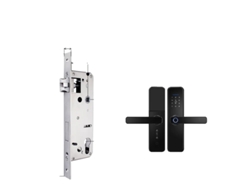 Cerradura electrónica biométrica, múltiples métodos de desbloqueo, aleación de aluminio duradera, 4585 OEM