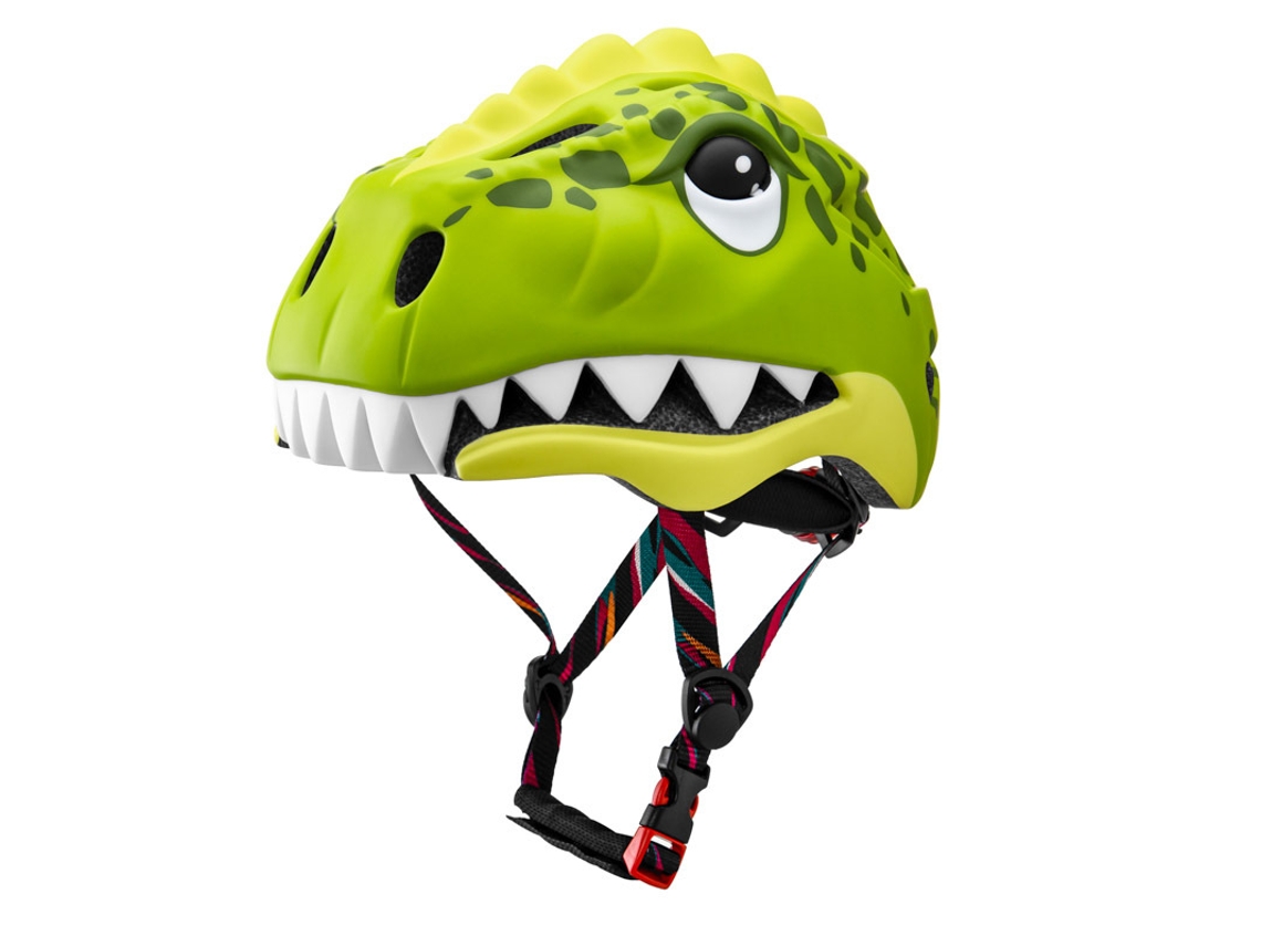 Equipo de protección para patineta con polea de equilibrio de bicicleta para niños YUYSAN Casco de dinosaurio GreenS48-52cm