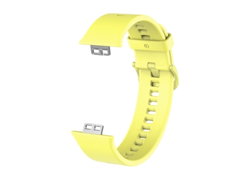 Correa de Silicona para Huawei Watch Fit - amarillo