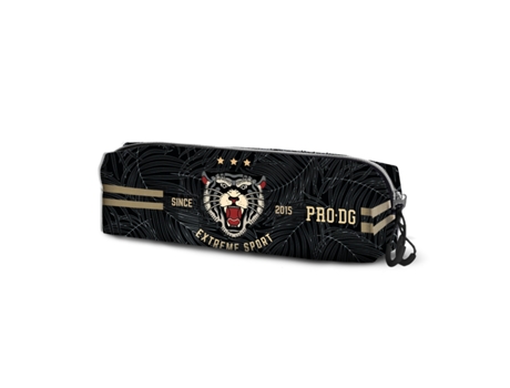 PRODG Tiger Estuche Portatodo Cuadrado FAN 2.0, Negro