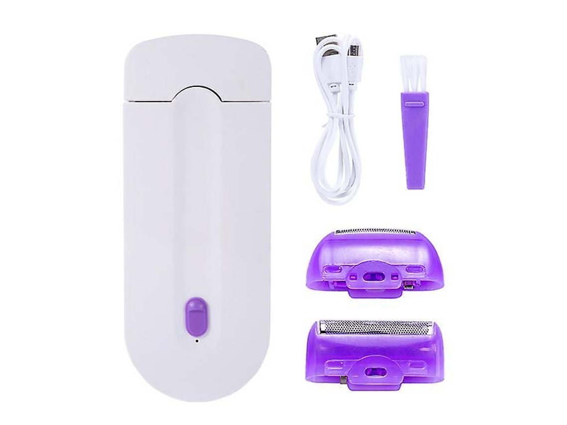 Profissional de Depilação Indolor Kit Depilador a Laser Toque Usb Recarregável Feminino Rosto Perna Biquíni Mão Barbeador Removedor de Cabelo GOKOCO