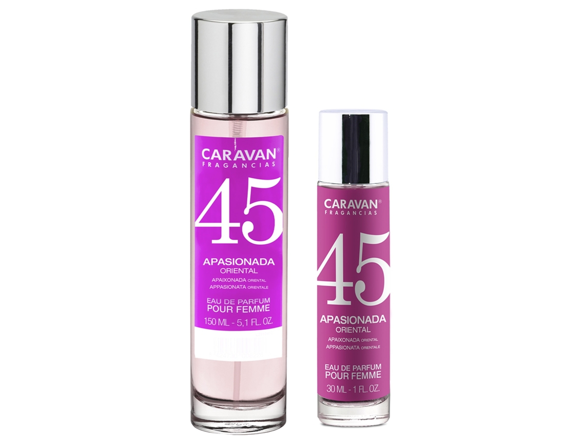 Set  Perfume de Mujer Nº45 150ml30ml CARAVAN