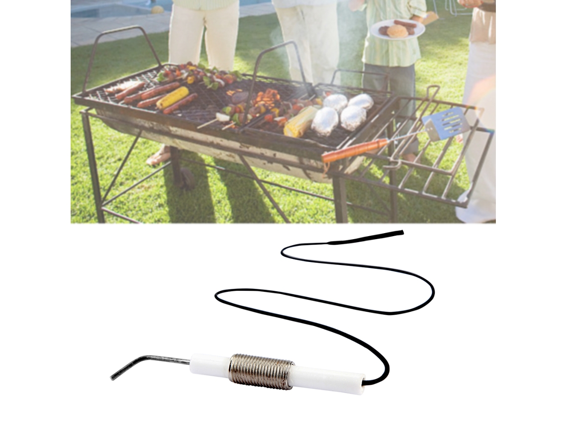 Sonda de aguja con cable de encendido de 30 cm para parrilla de barbacoa