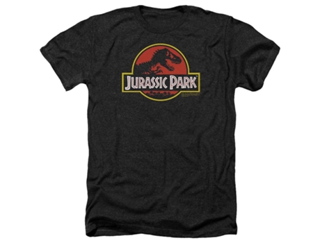 Camiseta ROCKINSTONE con logo clásico de Jurassic Park (Algodón - XXL)