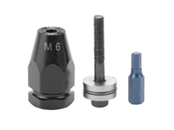 Cabeza De Tuerca Remachable Con Remachador Neumático M6, Llave Hexagonal Recta