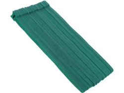 Lote De 100 Bridas Autoblocantes Verdes, 12 X 300 Mm, Nailon Reutilizable