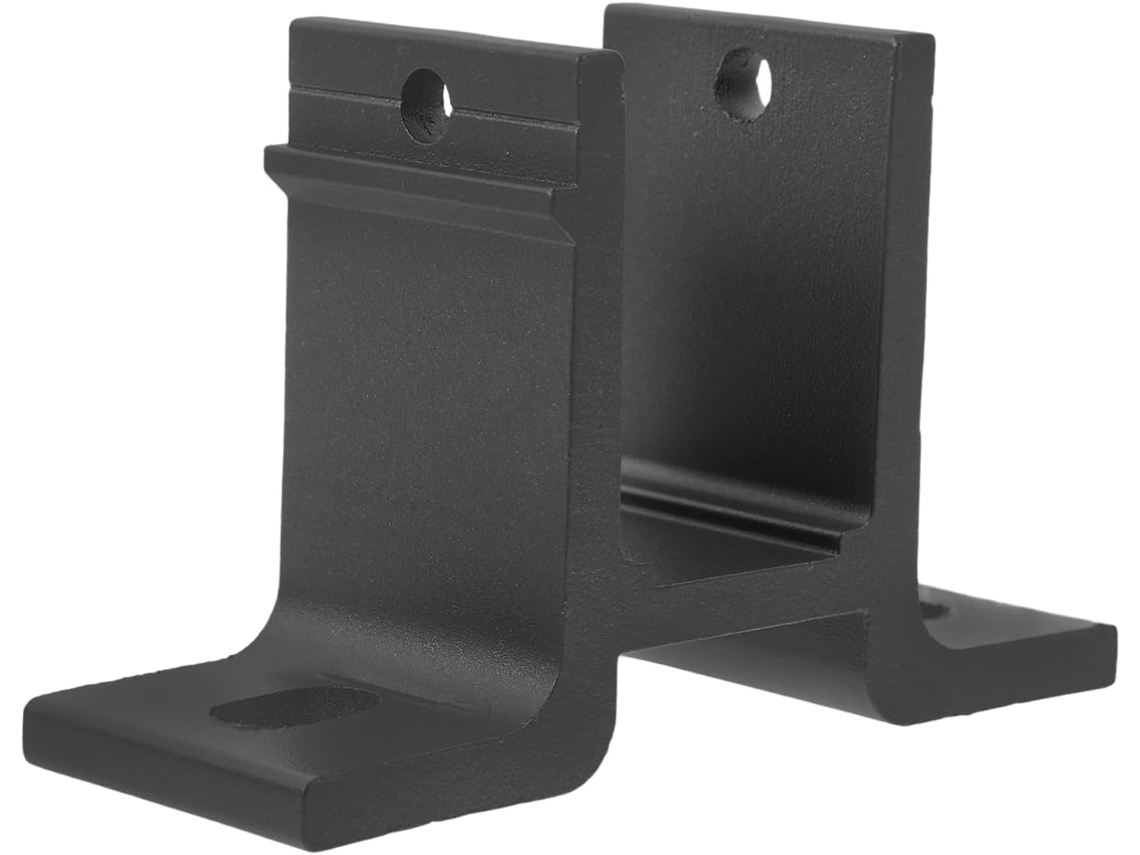 Toldo De Montaje En Pared De Aleación De Aluminio Negro, Resistente Y Fácil De Instalar (hágalo Usted Mismo).