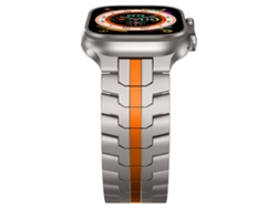 Correa de aleación de titanio para Apple Watch (naranja) XIAOMOYU