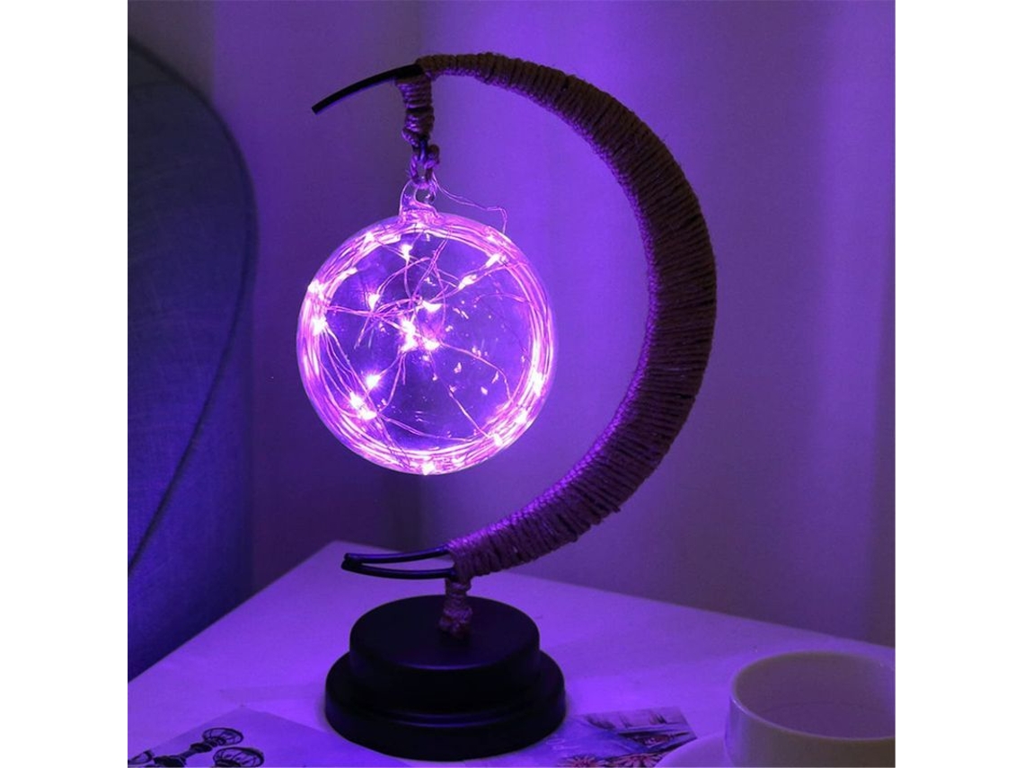 2026altiro-lámpara De Luna Encantada, Linterna Led Para Decoración De Habitaciones, Lámpara Colgante Mágica De Noche Con Luna