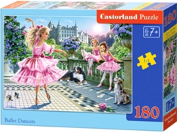 Puzzle CASTORLAND Ballet Dancers (180 Piezas)