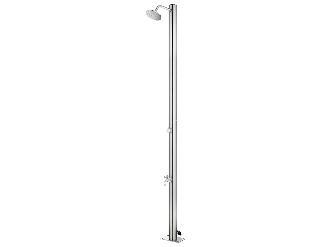 Ducha de jardín de 215 cm de acero inoxidable DKD HOME DECOR
