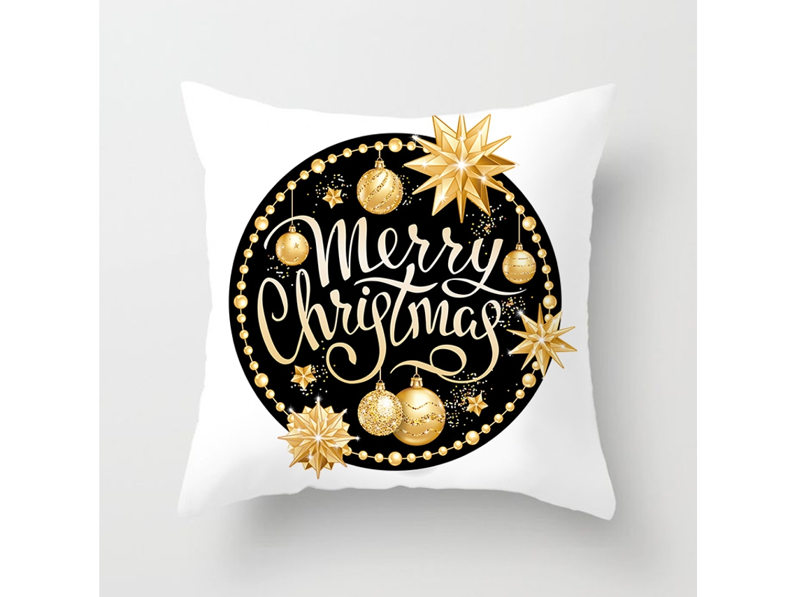 Serie de Funda Decorativa de Almohada Alce de Serie de Navidad