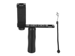 Soporte Estabilizador De Vídeo Para Smartphone Con Zapata Fría Y Correa De Muñeca Ajustable Para La Realización De Películas.