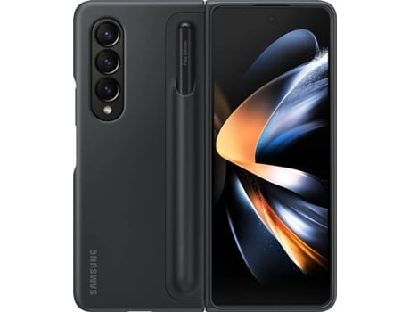 Funda SAMSUNG Samsung Z Fold 4 con Suporte Pen Negro