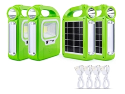 YEMAESRE Linterna solar esencial para camping ecológico