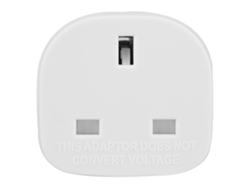 2026-conversor De Enchufe Uk A Eu Bs8546, Adaptador De Viaje De Carga, 16a 250v, Blanco