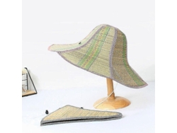 Sombrero De Paja Plegable Para La Playa Con Ala Ancha, Protección Uv, Ideal Para Acampar, Pescar Y Hacer Senderismo En Verano.